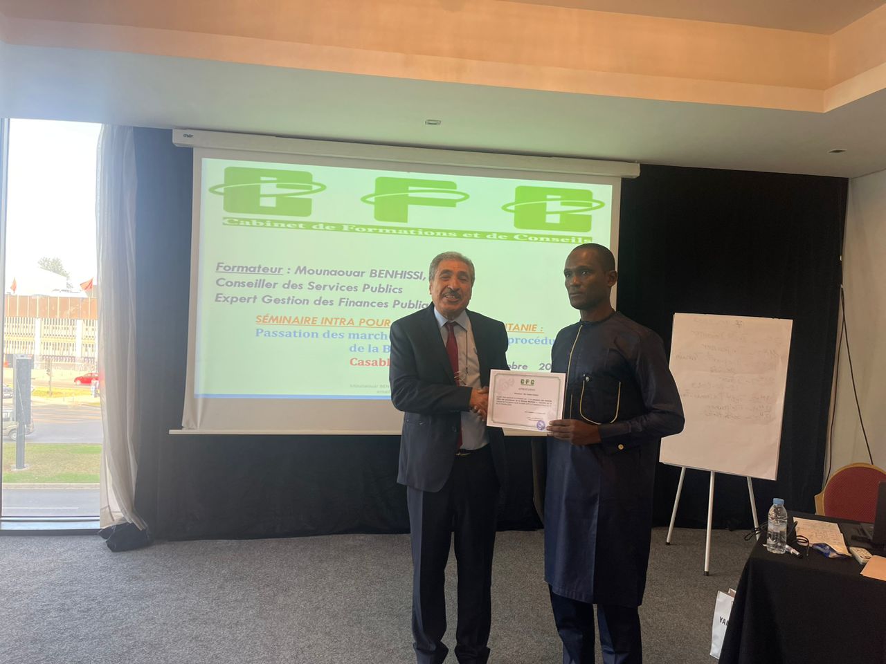 Séminaire de formation sur la passation des marchés selon les procédures de la Banque Mondiale à Casablanca du 16 au 27 Octobre 2023